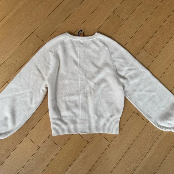 Naked Cashmere noname Women's Cream Cashmere Sweater